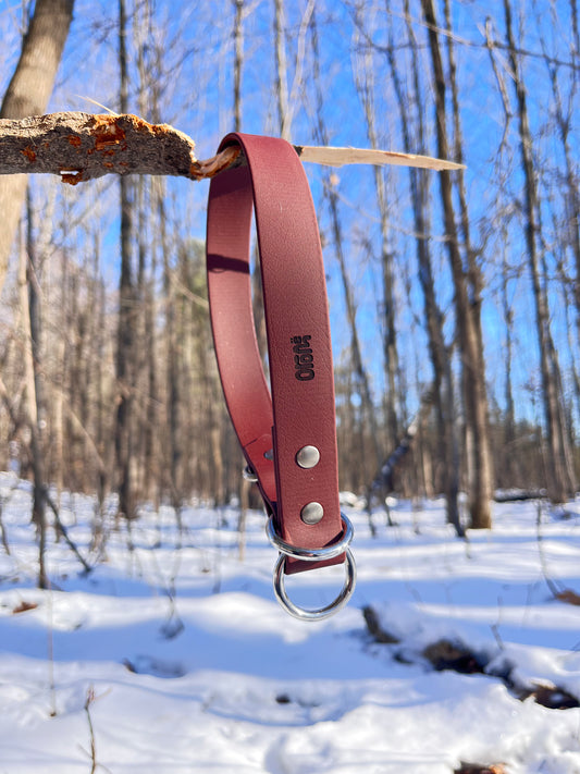 Collier ELDAR | 17" | auburn - ✹Oromë✹ accessoires sur-mesure pour chiens